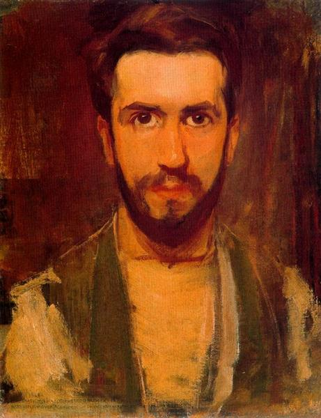 Self-portrait by Piet Mondrian