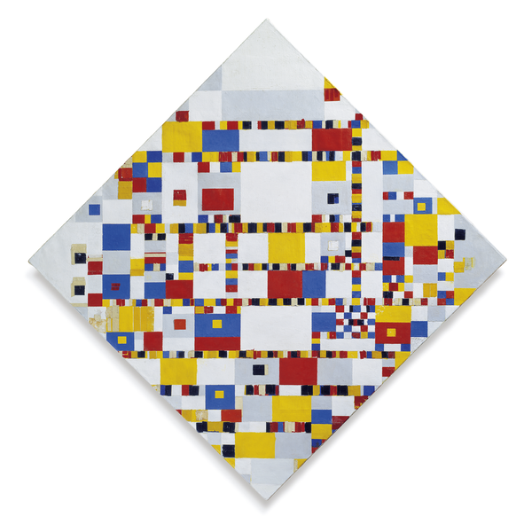 Victory Boogie Woogie, by Piet Mondrian